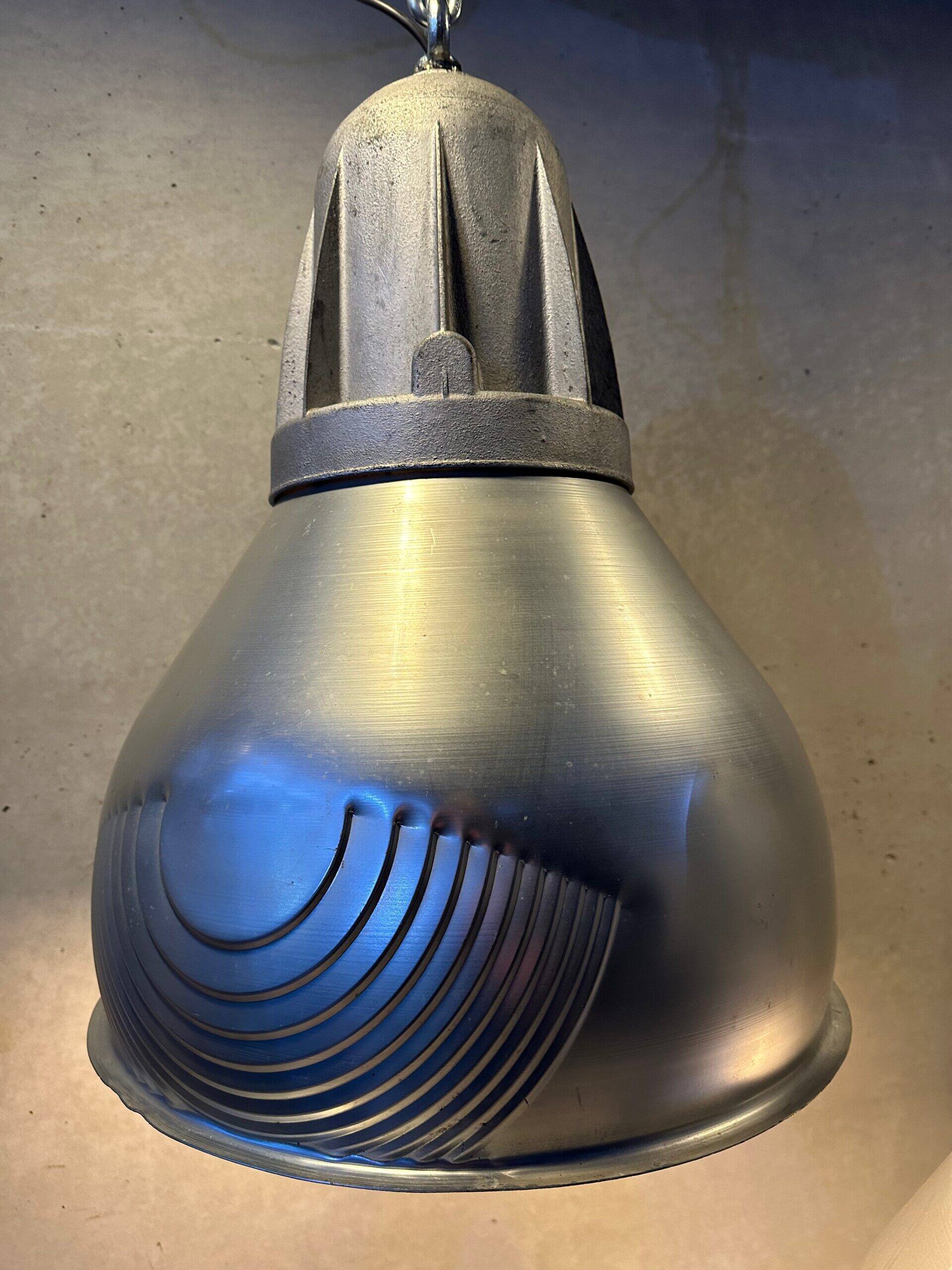 2x vintage Schréder pendant lamps