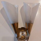 applique double vintage, années 50-60