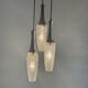 ANTIQUE CASCADE 3-BULB VINTAGE CHANDELIER