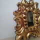 Miroir en bois - 15x13cm
