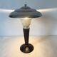 Art Deco mushroom lamp in bakelite and chrome