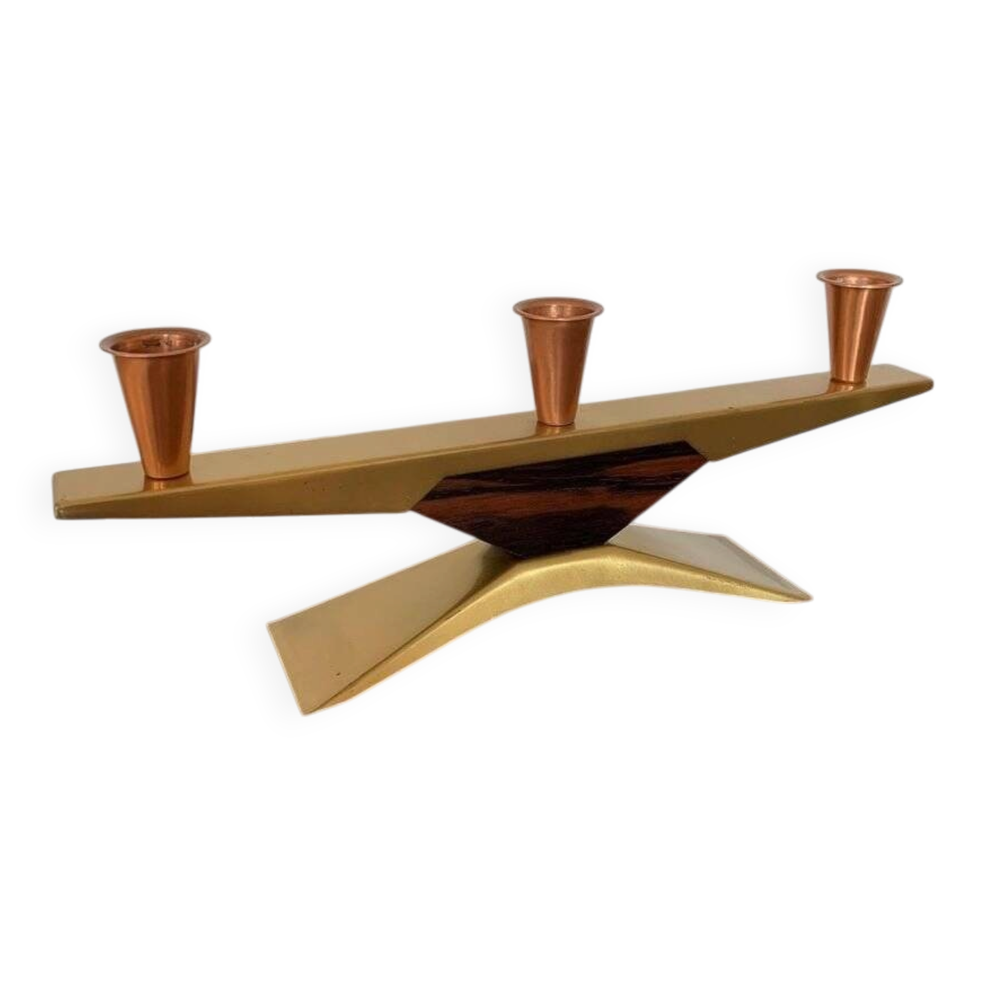 Danish candlesticks, 1960s, set of 2