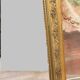 large Napoleon III period mirror in gilded wood circa 1880