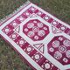 Vintage Turkish hallway rug 100x493 cm
