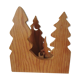 Lampe en sapin massif scandinave vintage