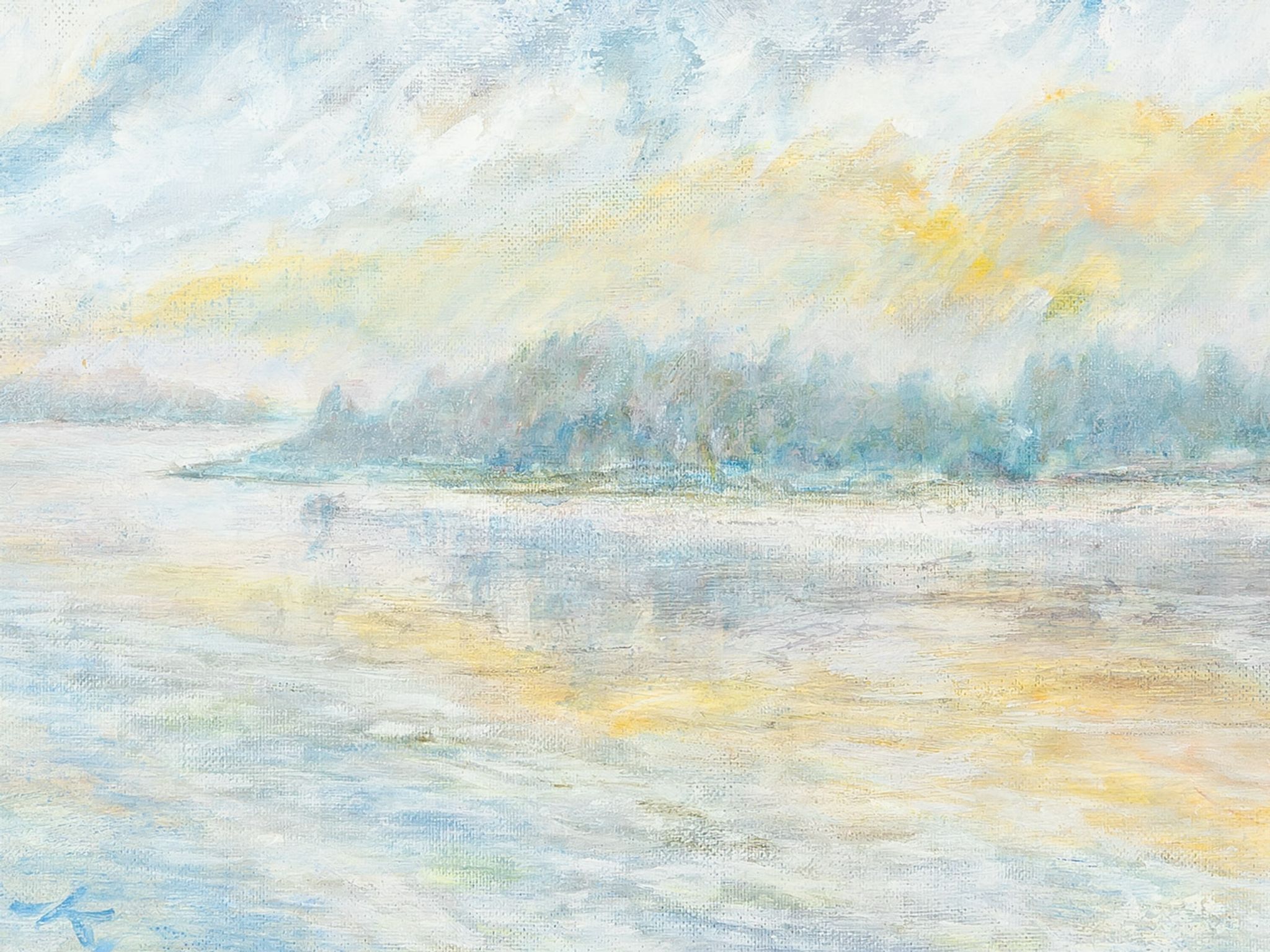 « Blaue Stunde » de Helga Müller