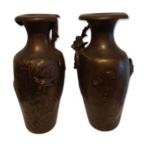 2 vases, Art nouveau,