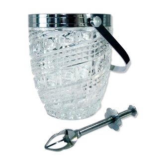 Crystal ice bucket