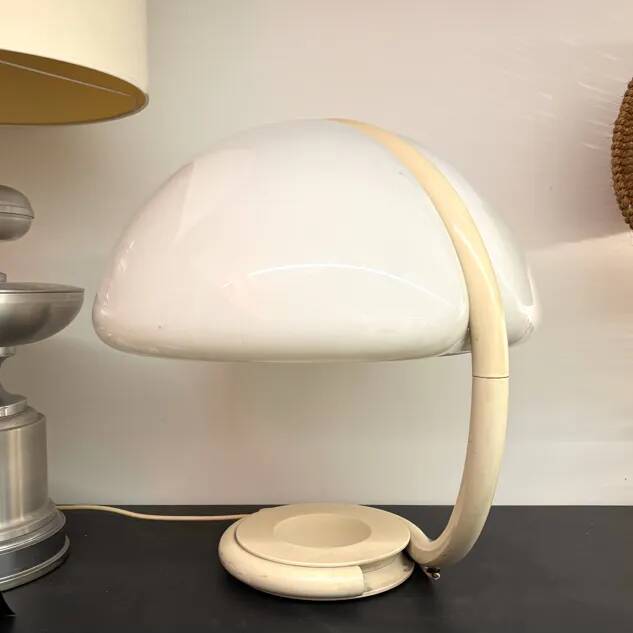 Lampe à poser Serpente Martinelli années 70