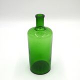 Green glass bottle