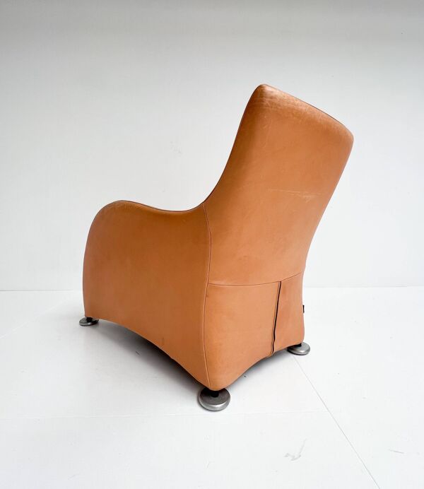 Fauteuil Montis Loge avec repose-pieds par Gerard van den Berg, années 1980