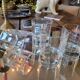 4 octime whiskey glasses