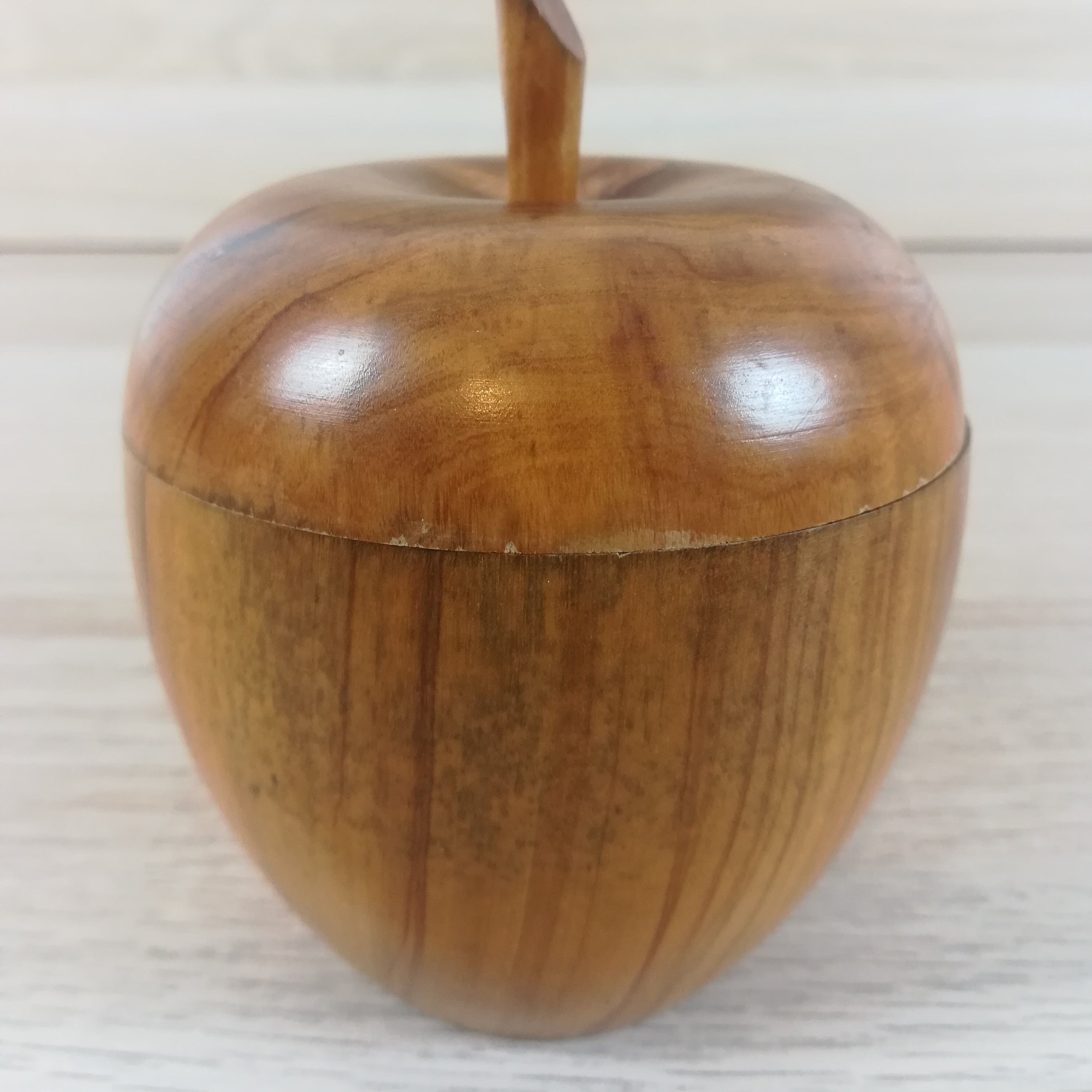 Wooden apple box