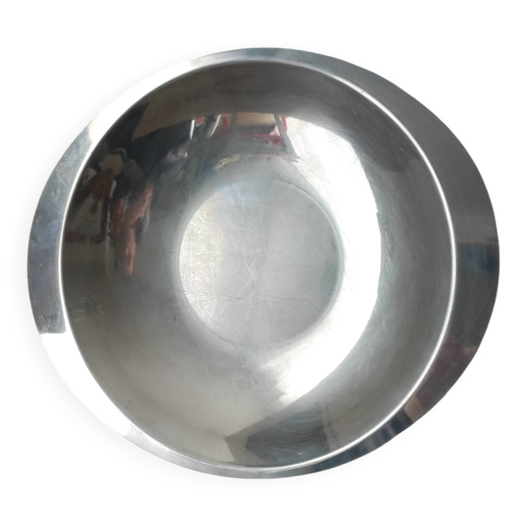 Plat en inox vintage