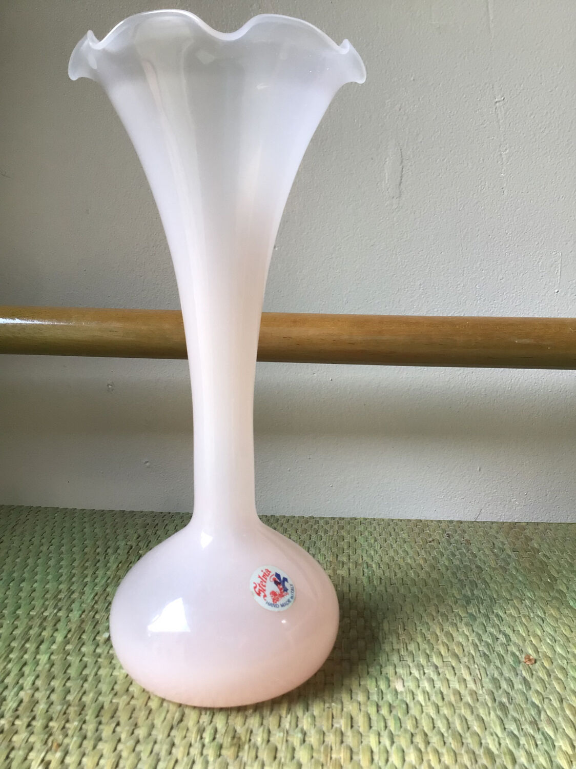 Pink corolla vase