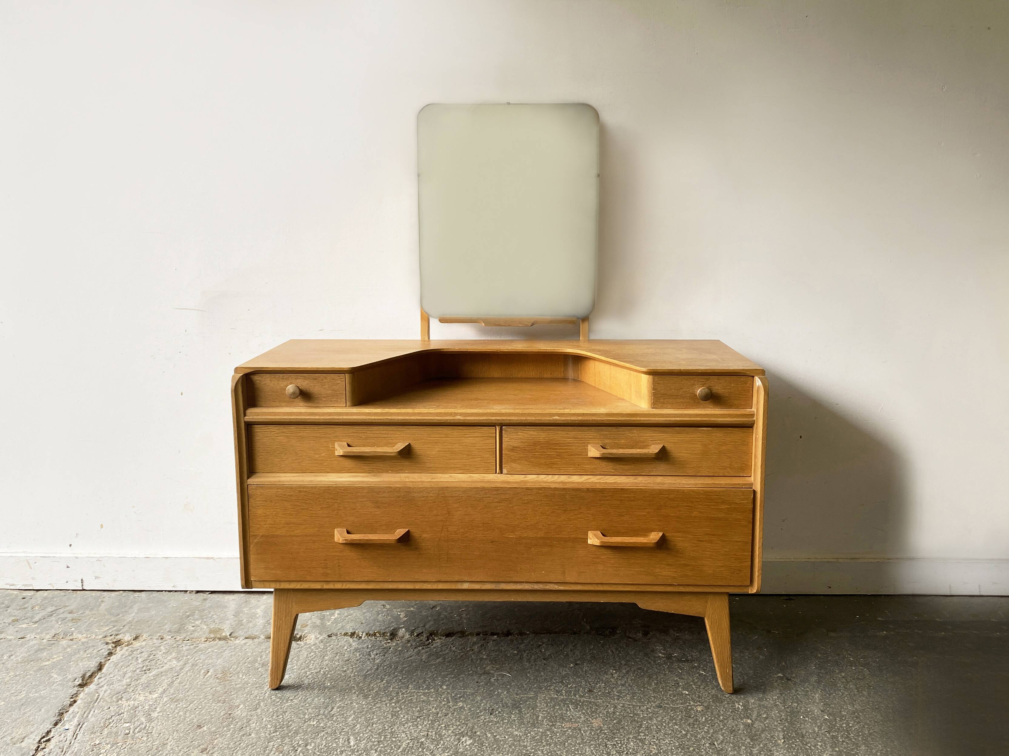 Mid-Century 1950s oak dressing table by E. Gomme / G Plan