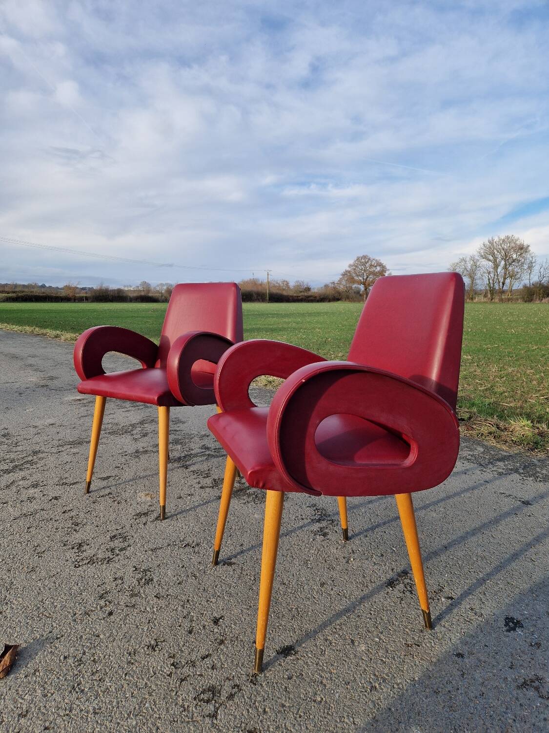 Set of 2 armchairs from the 1960s
