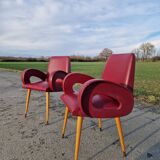 Set of 2 armchairs from the 1960s