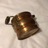 Cache pot en cuivre