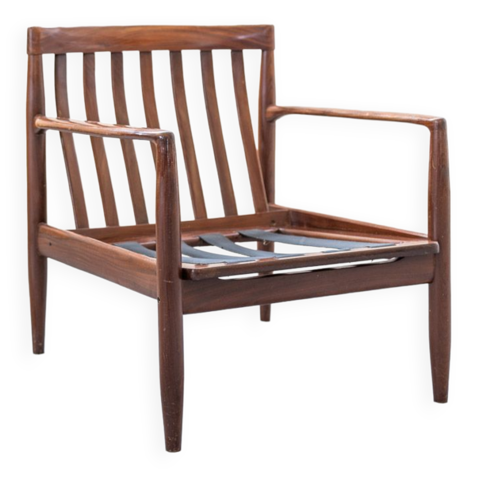 Fauteuil danois en teck par Svend Age Eriksen pour Glostrup 1960