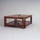 Wooden Yin Yang style coffee table