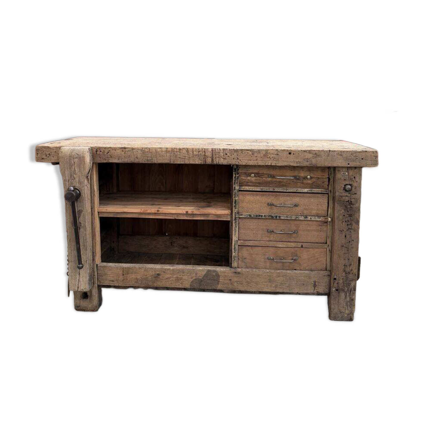 Oak desk from the early 20th century.