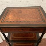 Napoleon III harness with three 20th century trays / Console