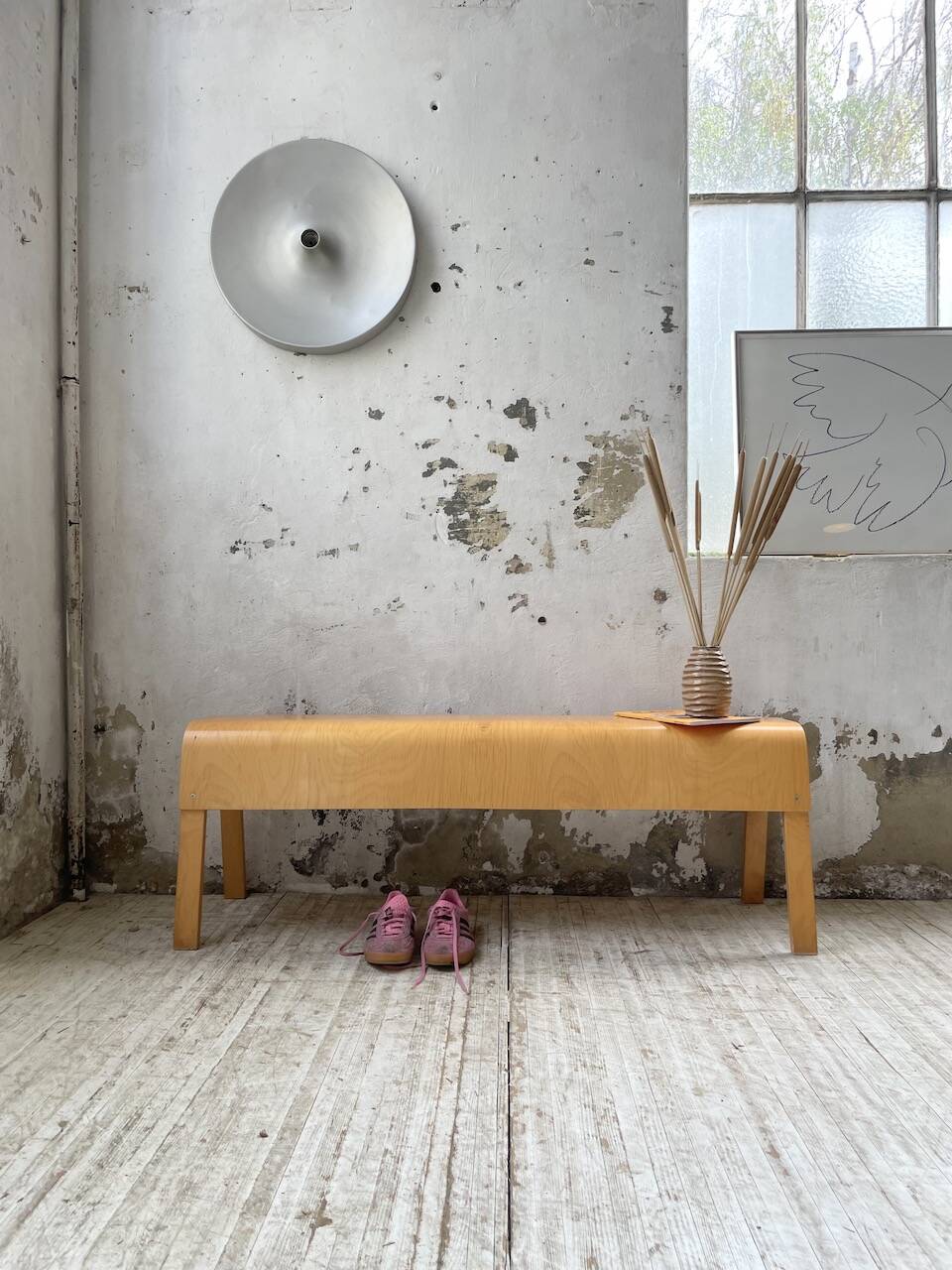 Vintage Ikea Ehlén Johansson bench 2000