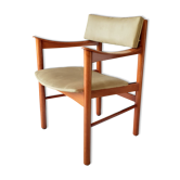 Vintage office chair, anise green