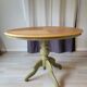 Table ovale style campagne chic