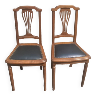 Paire de chaises Art Déco