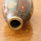 Vase en émail cloisonné et laiton 19ème siècle