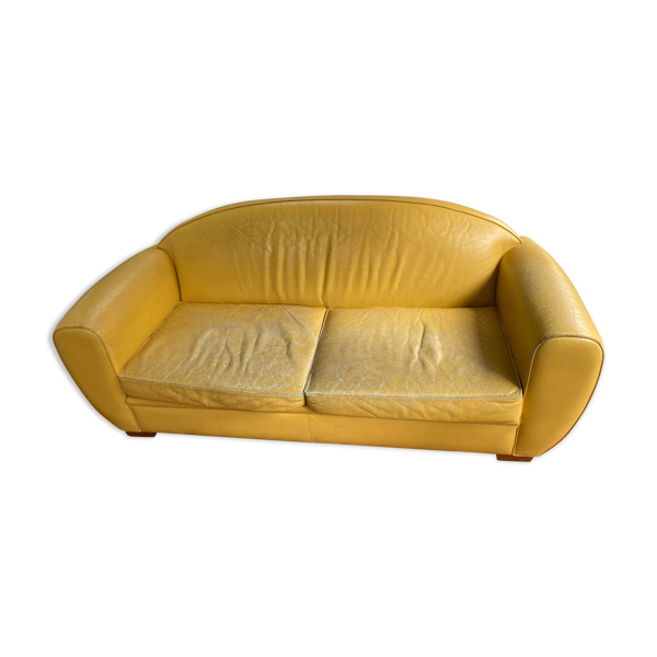 Canapé cuir Hugues Chevalier