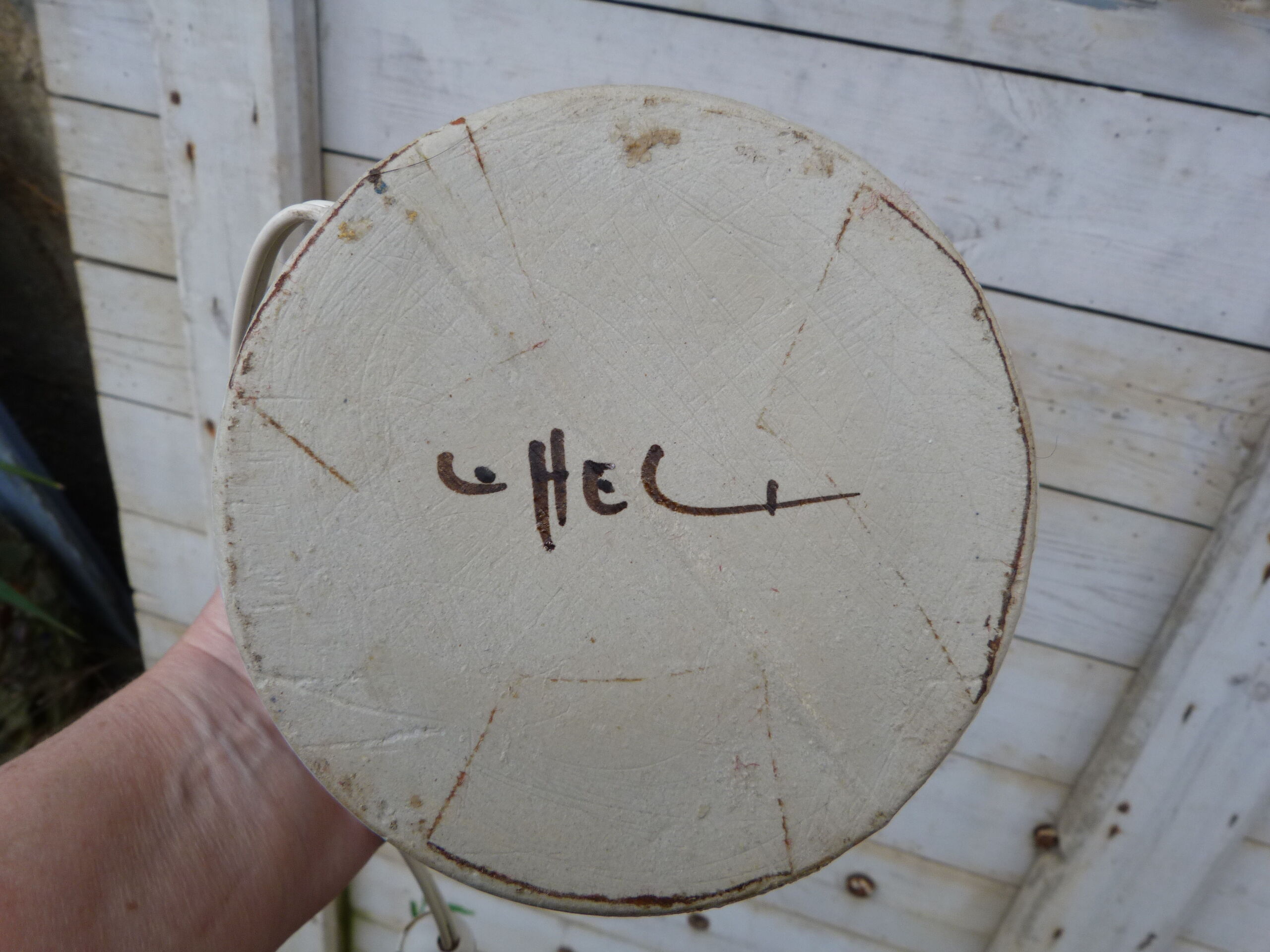 Ceramic lamp Quimper L'Helguen André manufacture Kéraluc