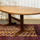 G-Plan oval teak table from the 1970s with a butterfly extension.