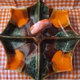 Vallauris dish in the shape of an umbrella
