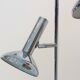 Lampadaire Koch & Lowy  en métal chromé