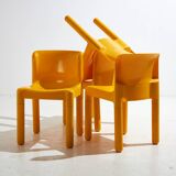 Plastic chair model 4875 by Carlo Bartoli for Kartell (mk10534)