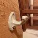 Vintage ceramic wall hook