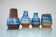 Mid-century modern art pottery vases by Michael Andersen, 1960s, set of 4