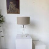 David Lange Lucite Table Lamp