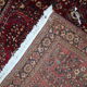 Handmade antique Persian Sarouk rug 97cm x 151cm 1920s