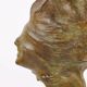 Ancient bronze sculpture by Giuseppe Renda, goddess, 20th century.