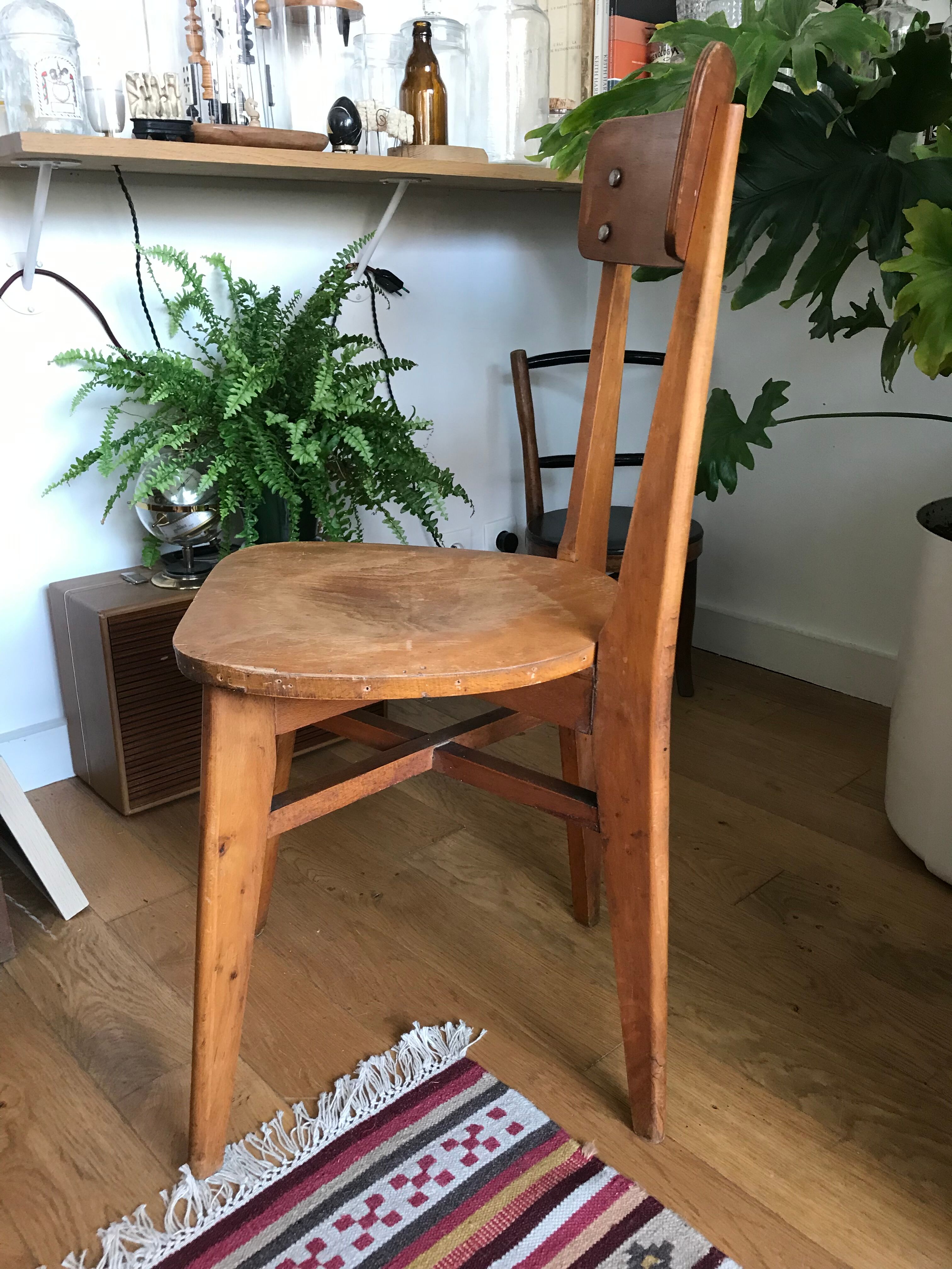 Wooden chair