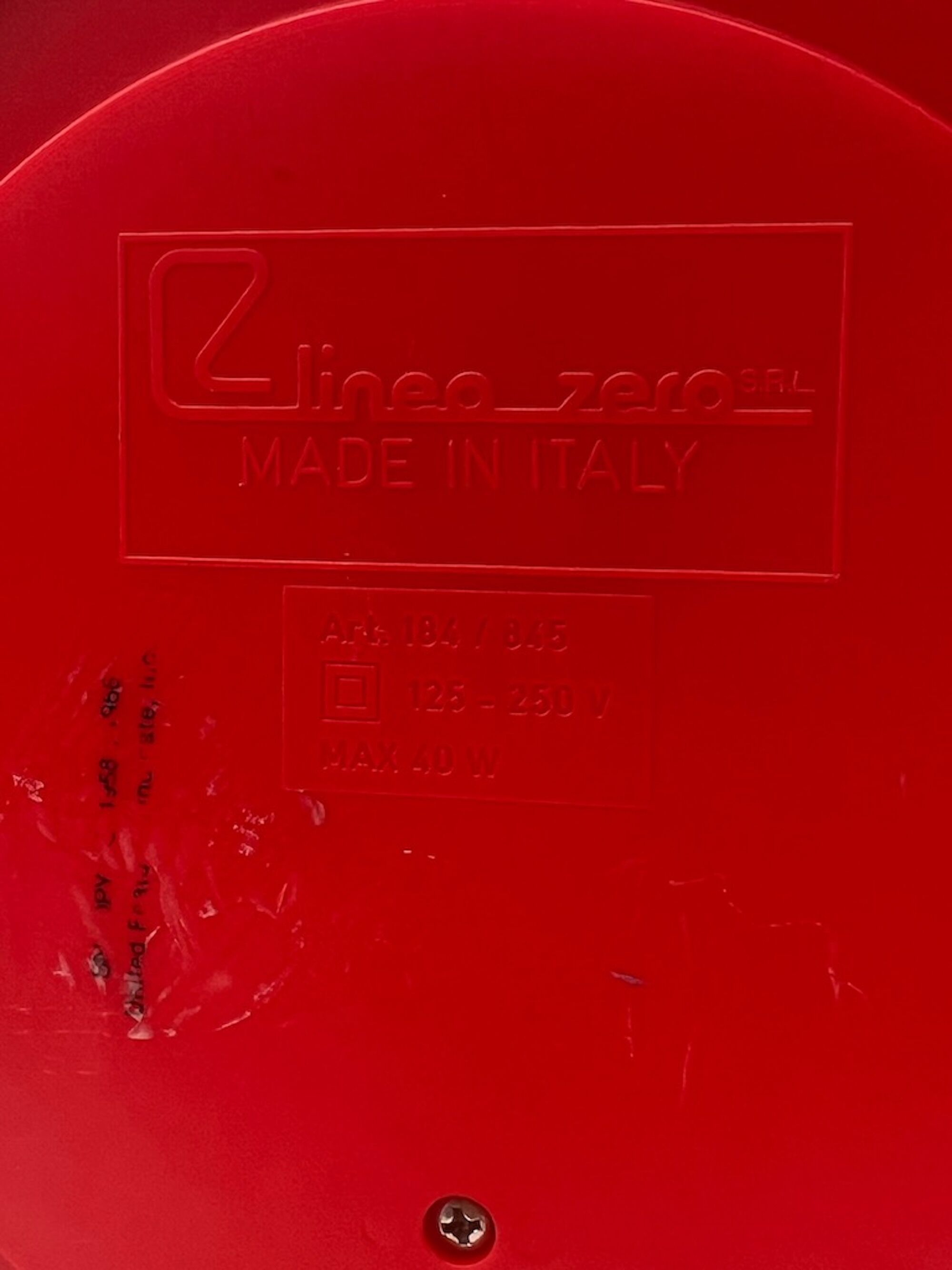 Lampe de table snoopy dog par Nuova Linea zero italie, 80s
