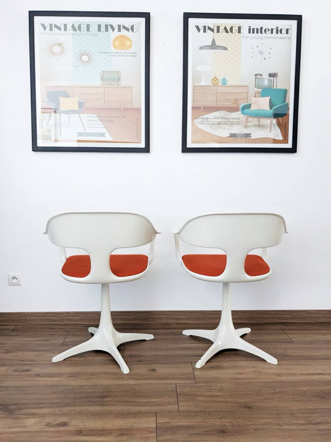 Table et chaises Space Age par Konrad Schäfer pour Lübke 1969
