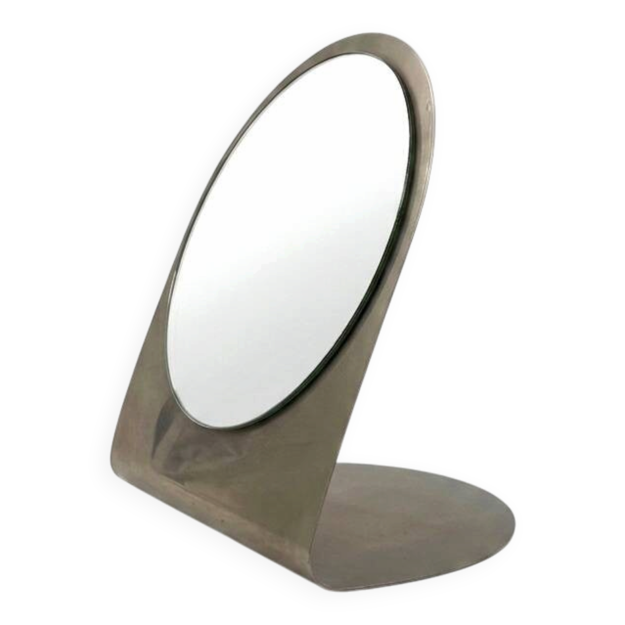 Mid-century table mirror / vanity, France 1970s