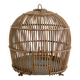 Vintage 60s rattan birdcage