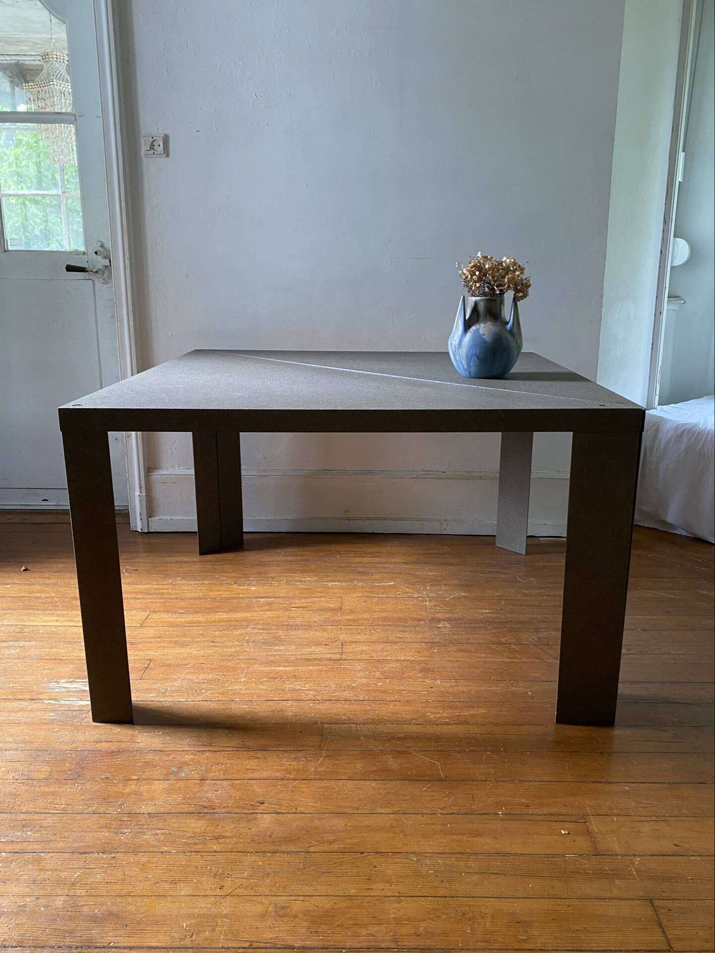 Deux tables Cassina Tangram par Massimo Morozzi vintage design Italie