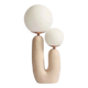 Nordic style double head table lamp